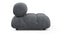 Bellini Module - Mario Bellini Module, Armless, Gray Boucle