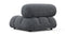 Bellini Module - Mario Bellini Module, Armless, Gray Boucle