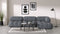 Bellini Module - Mario Bellini Module, Right Corner, Gray Boucle