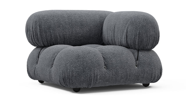 Bellini Module - Mario Bellini Module, Right Corner, Gray Boucle