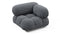 Bellini Module - Mario Bellini Module, Right Corner, Gray Boucle