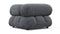Bellini Module - Mario Bellini Module, Right Corner, Gray Boucle