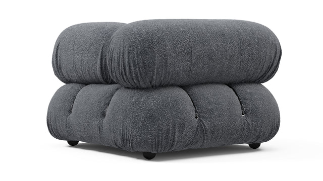Bellini Module - Mario Bellini Module, Right Corner, Gray Boucle