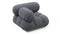 Bellini Module - Mario Bellini Module, Left Corner, Gray Boucle