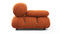 Bellini Module - Mario Bellini Module, Left Arm, Apricot Velvet