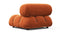 Bellini Module - Mario Bellini Module, Left Arm, Apricot Velvet