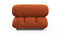 Bellini Module - Mario Bellini Module, Left Arm, Apricot Velvet