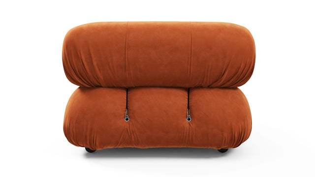 Bellini Module - Mario Bellini Module, Left Arm, Apricot Velvet