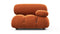 Bellini Module - Mario Bellini Module, Right Arm, Apricot Velvet