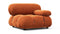 Bellini Module - Mario Bellini Module, Right Arm, Apricot Velvet