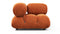 Bellini Module - Mario Bellini Module, Right Corner, Apricot Velvet