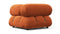 Bellini Module - Mario Bellini Module, Right Corner, Apricot Velvet