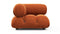 Bellini Module - Mario Bellini Module, Left Corner, Apricot Velvet