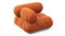 Bellini Module - Mario Bellini Module, Left Corner, Apricot Velvet