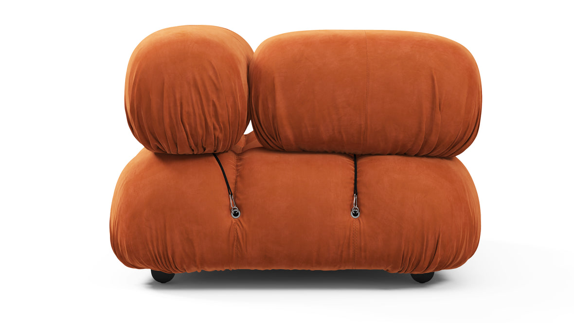 Bellini Module - Mario Bellini Module, Left Corner, Apricot Velvet