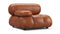 Bellini Module - Mario Bellini Module, Left Arm, Tan Premium Leather
