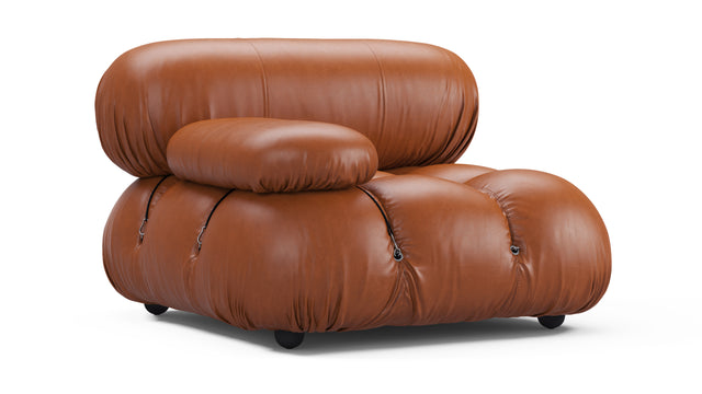 Bellini Module - Mario Bellini Module, Left Arm, Tan Premium Leather