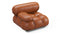 Bellini Module - Mario Bellini Module, Left Arm, Tan Premium Leather