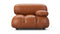 Bellini Module - Mario Bellini Module, Right Arm, Tan Premium Leather