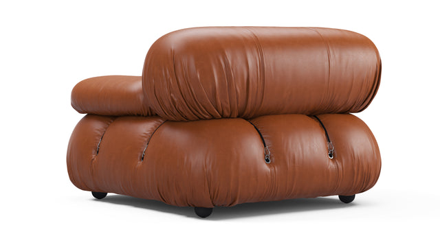Bellini Module - Mario Bellini Module, Right Arm, Tan Premium Leather