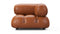 Bellini Module - Mario Bellini Module, Right Corner, Tan Premium Leather