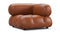Bellini Module - Mario Bellini Module, Right Corner, Tan Premium Leather