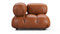Bellini Module - Mario Bellini Module, Right Corner, Tan Premium Leather