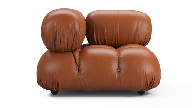 Bellini Module - Mario Bellini Module, Right Corner, Tan Premium Leather