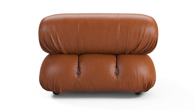 Bellini Module - Mario Bellini Module, Right Corner, Tan Premium Leather