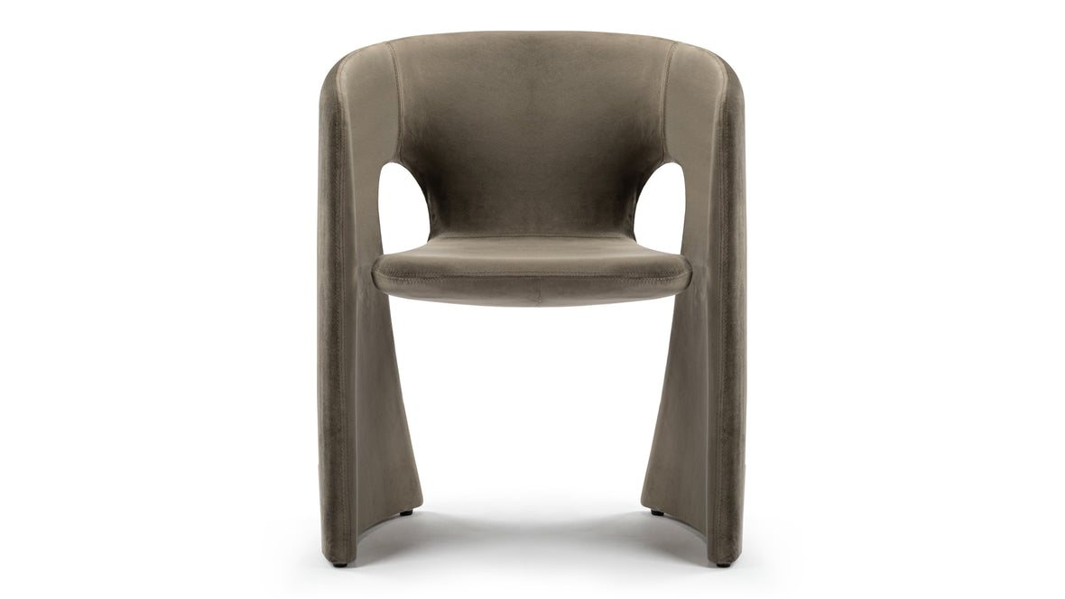 Celeste - Celeste Chair, Taupe Velvet