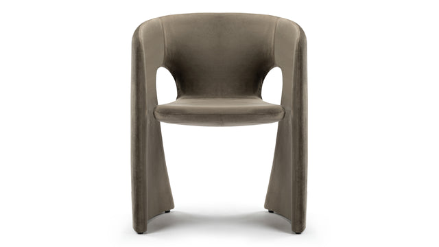 Celeste - Celeste Chair, Taupe Velvet