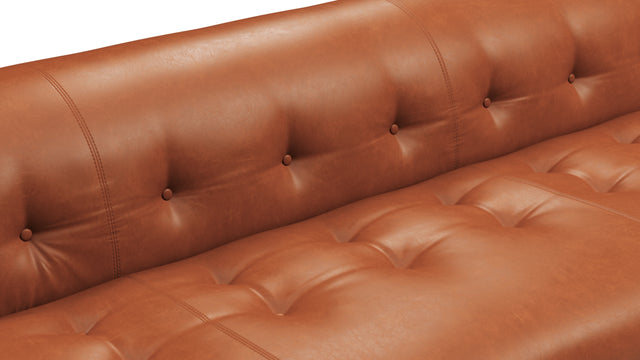 Soriana - Soriana Three Seater Sofa, Tan Premium Leather