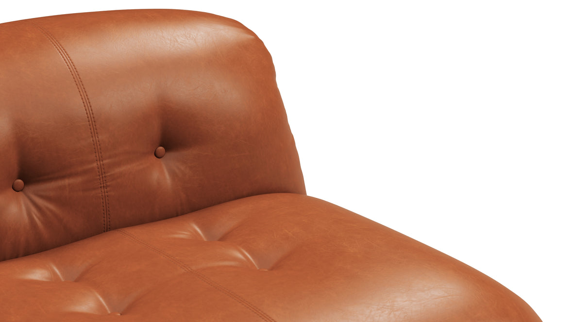 Soriana - Soriana Lounge Chair, Tan Premium Leather