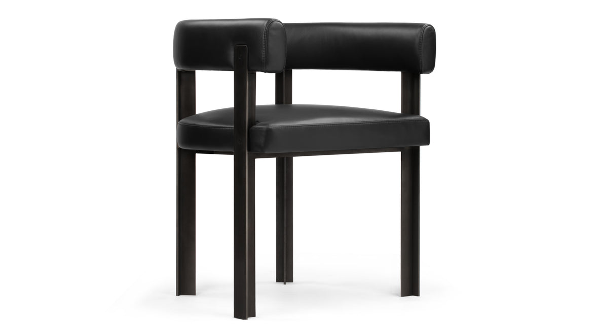 Tay - Tay Chair, Midnight Black Premium Leather