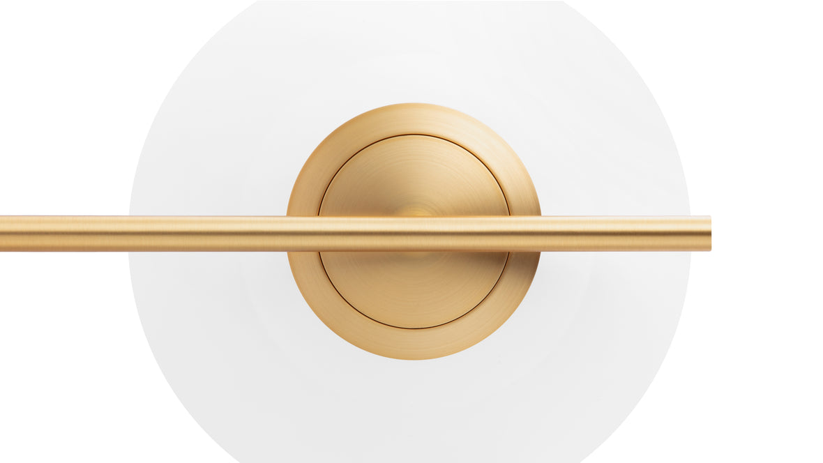 IC - IC Outdoor Wall Light, Brass
