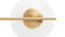 IC - IC Outdoor Wall Light, Brass