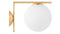IC - IC Outdoor Wall Light, Brass