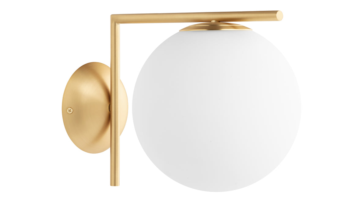 IC - IC Outdoor Wall Light, Brass