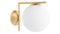 IC - IC Outdoor Wall Light, Brass