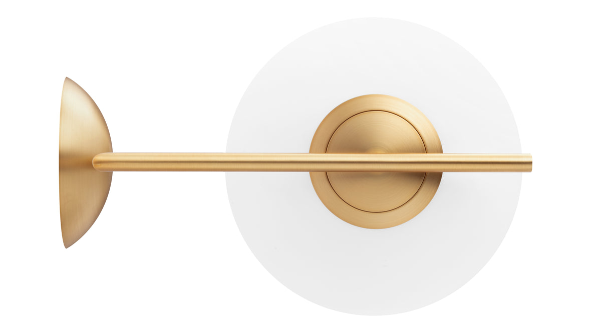 IC - IC Outdoor Wall Light, Brass