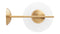 IC - IC Outdoor Wall Light, Brass