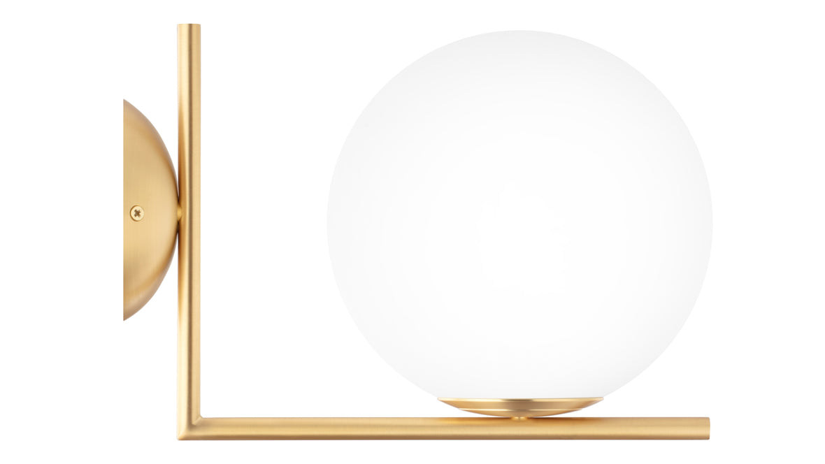 IC - IC Outdoor Wall Light, Brass
