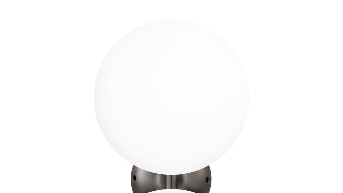 IC - IC Double Wall & Ceiling Light 1, Pewter