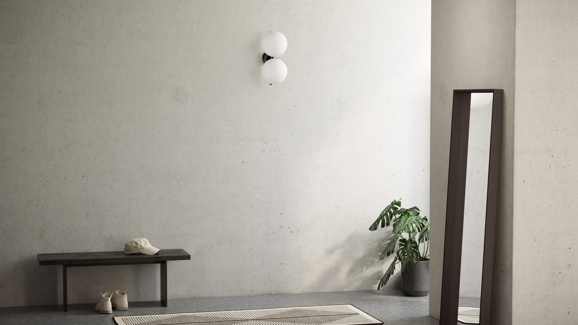 IC - IC Double Wall & Ceiling Light 1, Pewter