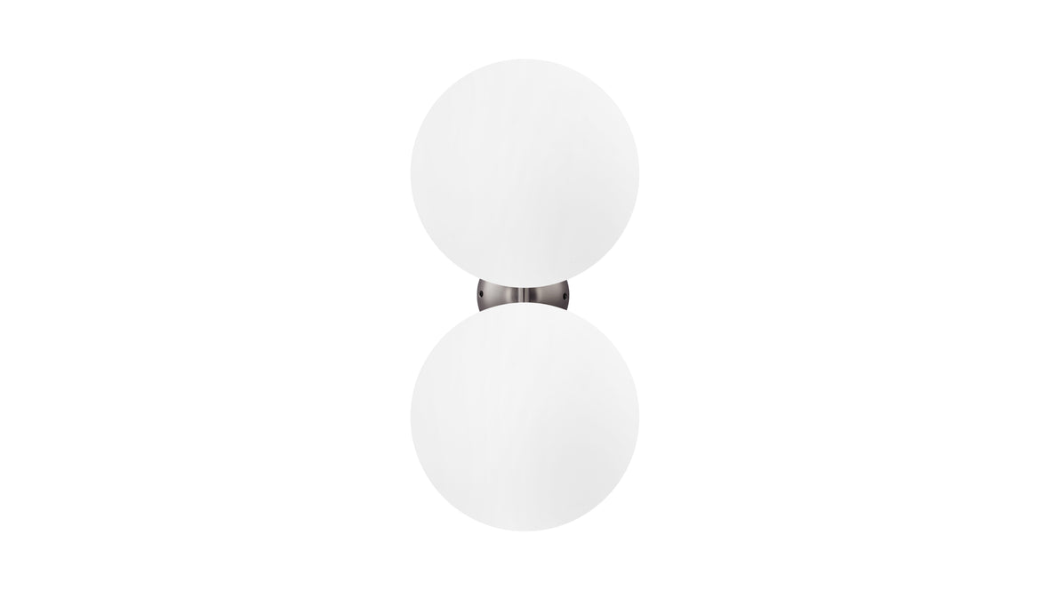 IC - IC Double Wall & Ceiling Light 1, Pewter