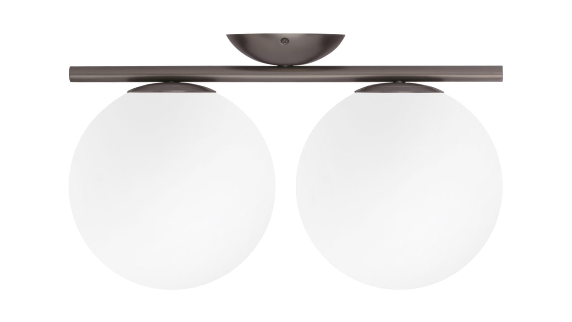 IC - IC Double Wall & Ceiling Light 1, Pewter