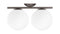 IC - IC Double Wall & Ceiling Light 1, Pewter