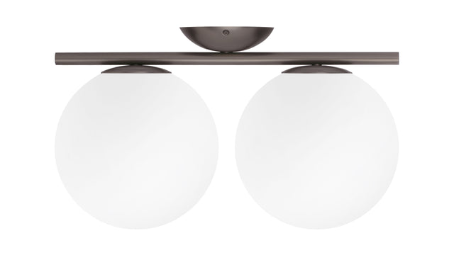 IC - IC Double Wall & Ceiling Light 1, Pewter