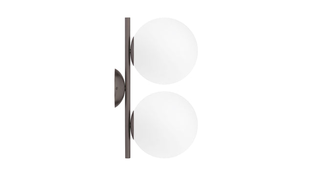 IC - IC Double Wall & Ceiling Light 1, Pewter