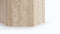 Saga - Saga Round Pedestal Dining Table, Travertine, 55in